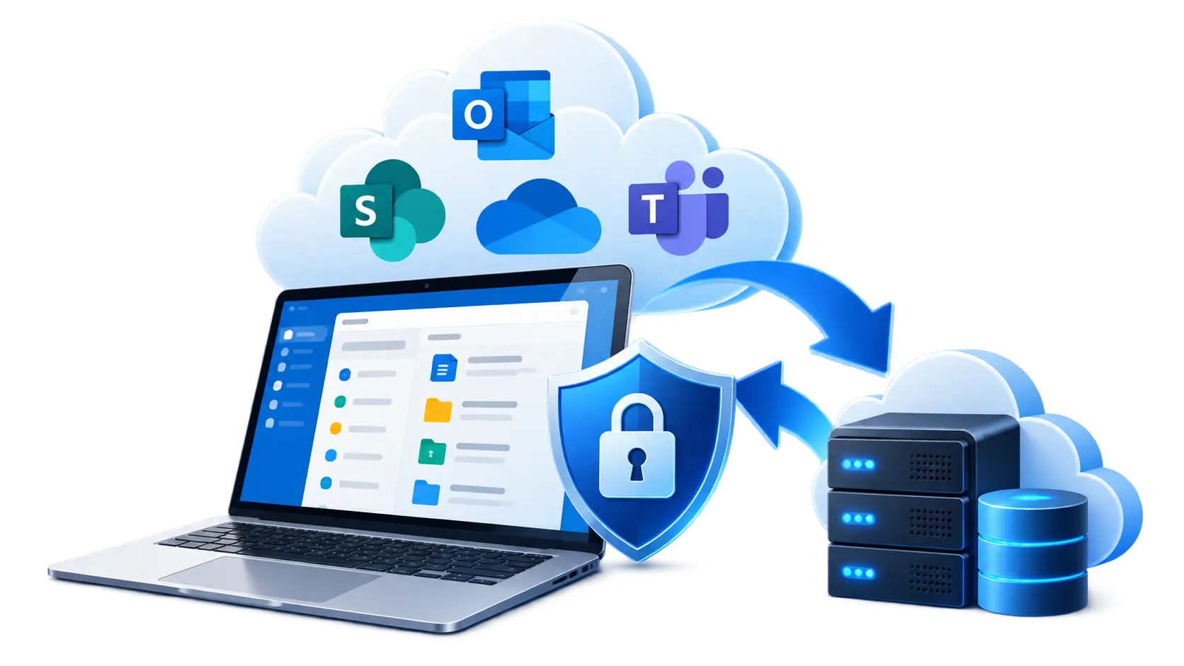 Protección de datos empresariales en nube y copias de seguridad