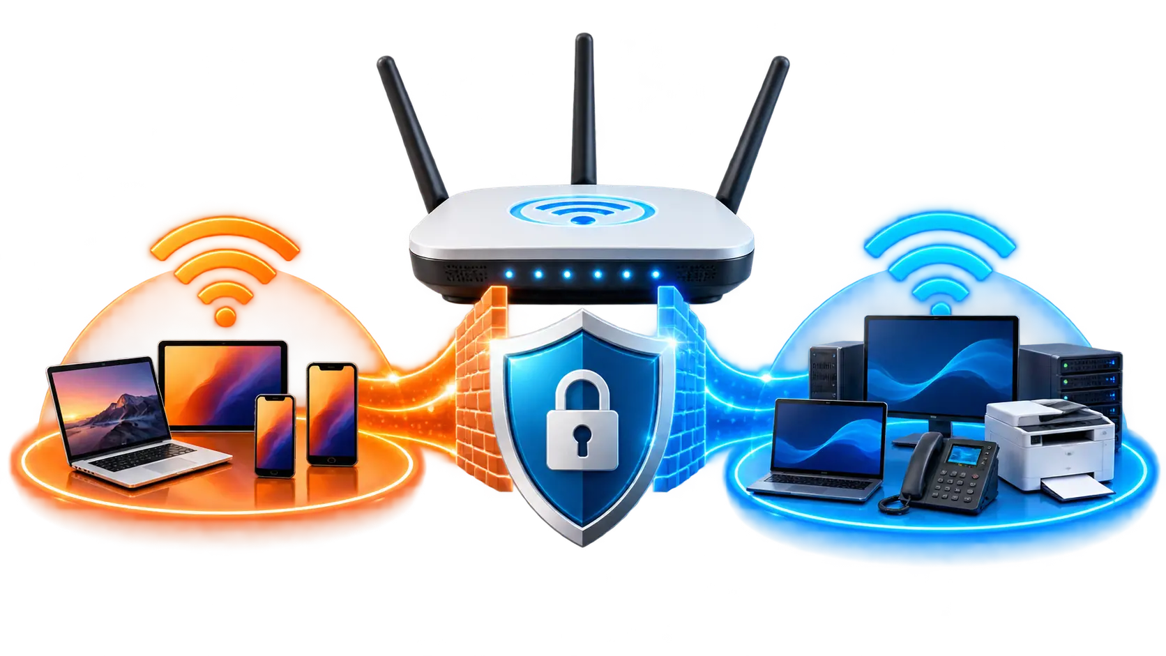 Sistema NAS empresarial con almacenamiento y copias de seguridad