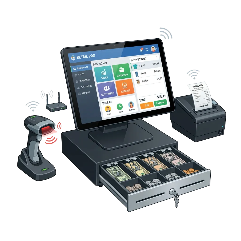 Software TPV Retail para Tiendas en Málaga